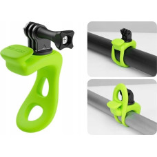 Telesin Elastyczny Uchwyt Na Rower Motocykl 360&deg; Do Gopro Sjcam Xiaomi Dji Insta360 / Tlq-002 / Zielony