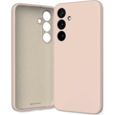 Mercury Goospery Mercury Mercury Silicone Case Samsung S24+ PINK SAND / PUDROWY R&Oacute;Ż