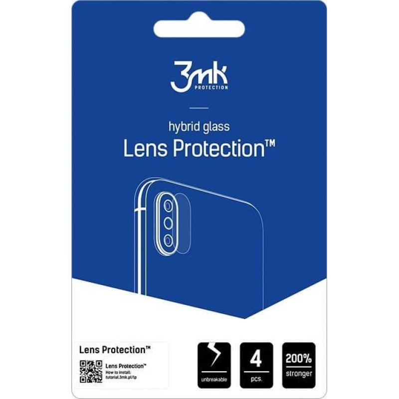 3MK 3MK Lens Protect Vivo Y37 5G Ochrona na obiektyw aparatu 4szt