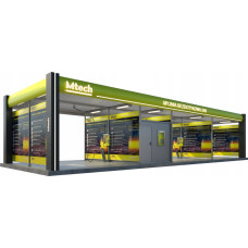 Bosch cordless high-pressure cleaner UniversalAquatak 36V-100 Solo, 36Volt (green/black, without battery and charger, POWER FOR ALL)