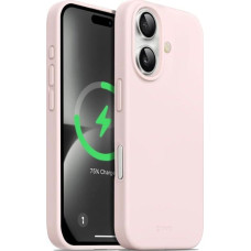 Crong Crong Color Cover Magnetic - Etui iPhone 16 MagSafe (piaskowy r&oacute;ż)