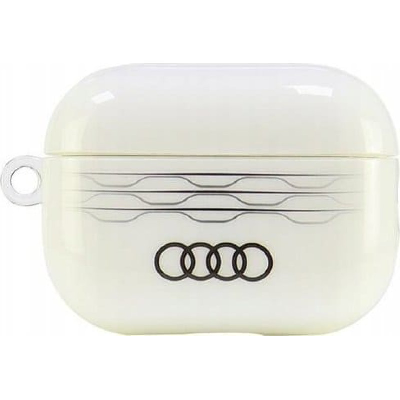 Audi Audi IML Geometric Pattern AirPods Pro 2 cover biały/white AU-IMLAPP2-A6/D3-WE