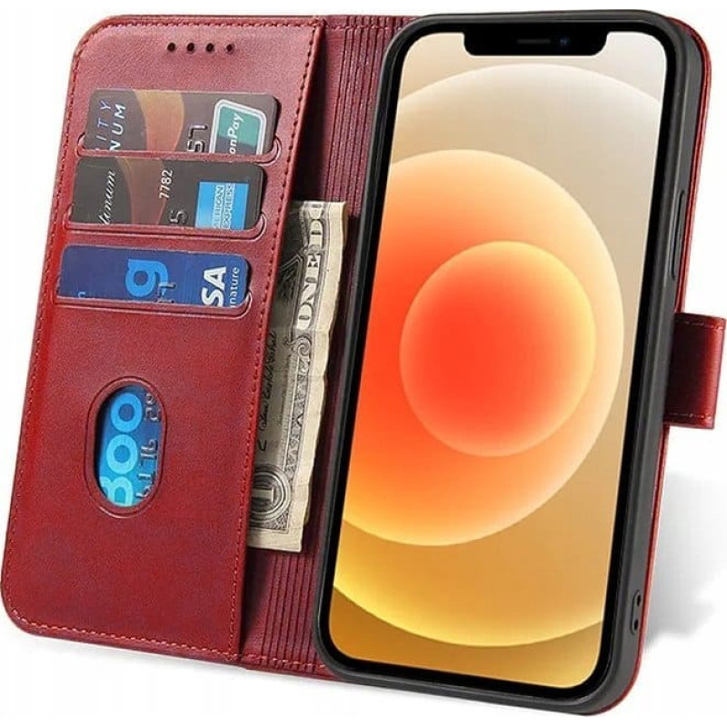 Marv Etui Marv Wallet Samsung A05S czerwony/red bookcase