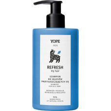 Yope Men Refresh My Hair Szampon Przetłuszczanie, 300 ml