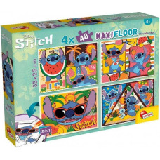 Lisciani DISNEY PUZZLE DF MAXI FLOOR 4 X 48 STITCH
