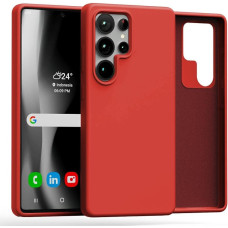 Mercury Goospery Mercury Silicone Sam S25 Ultra S938      czerwony/red