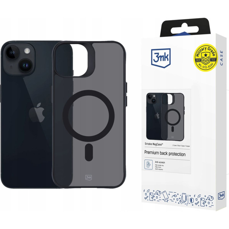 3MK Etui Smoke MagCase do Apple iPhone 13