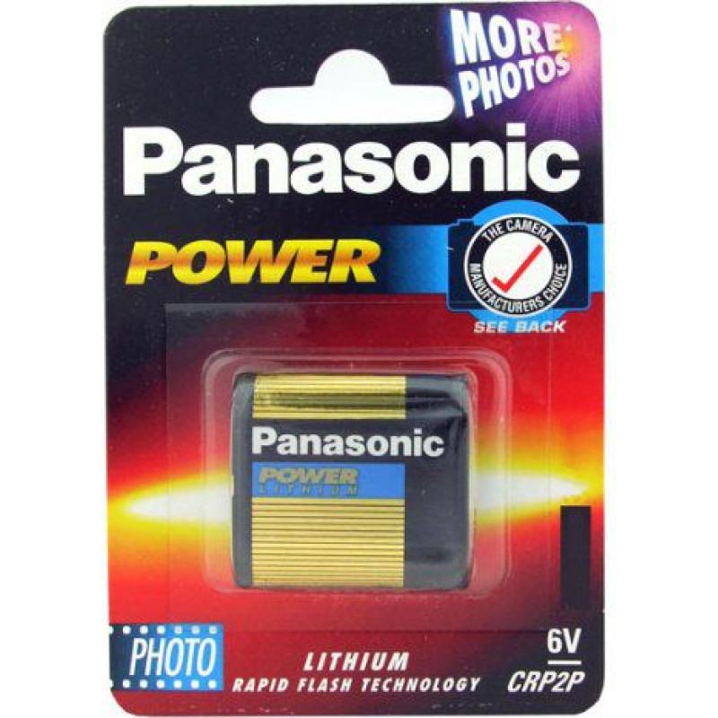 Panasonic Photo Battery CR-P2 850mAh 1 pcs.