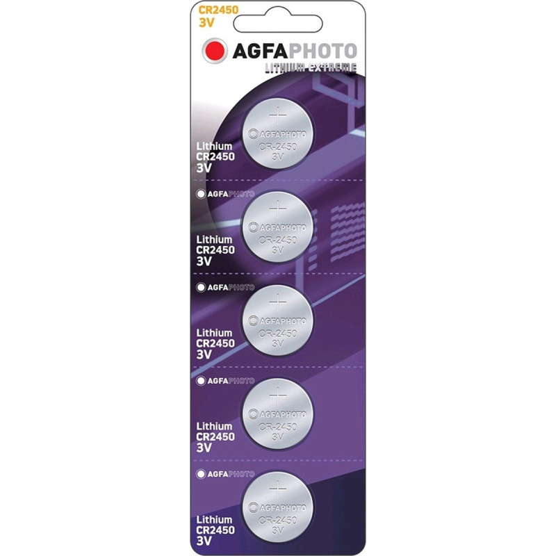 Agfaphoto Agfa Battery CR2450 5 pcs.