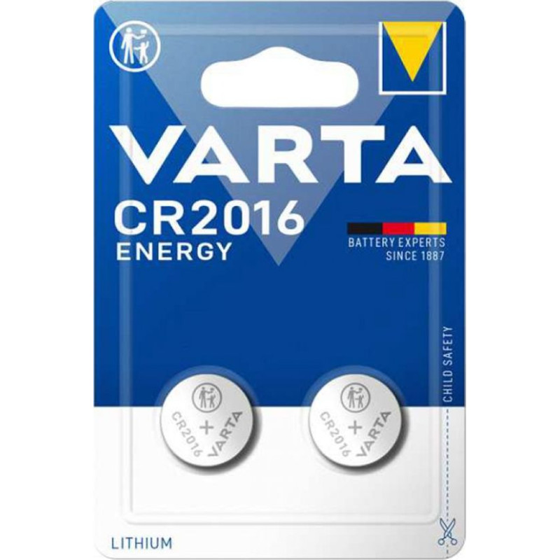 Varta Battery Energy CR2016 2 pcs.