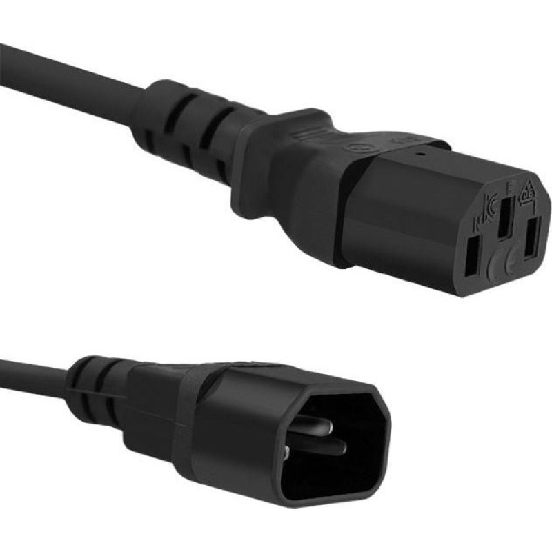 Qoltec Power cable Qoltec Power cable for UPS | C13/C14 | 1.8m
