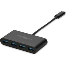 Kensington CH1200 USB-C 4 Port Hub, USB hub (black)