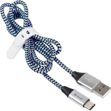Tracer USB cable Tracer USB-A - USB-C 1 m Blue (TRAKBK46266)
