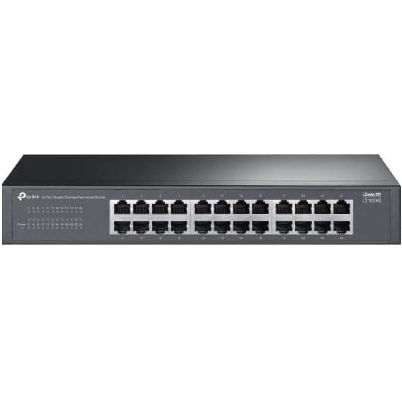 Tp-Link Switch|TP-LINK|24x10Base-T / 100Base-TX / 1000Base-T|LS1024G