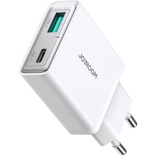 Joyroom mains charger JR-TCF14 (A+C) Super Slim 20W (white)