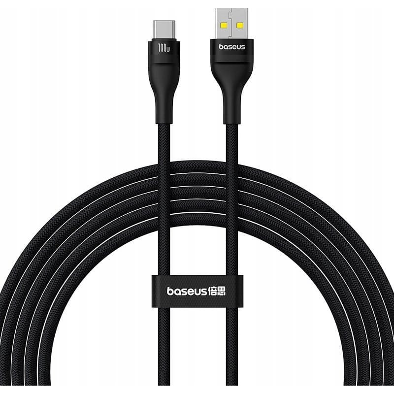 Baseus Kabel USB Baseus USB-A - USB-C 2 m Czerwony (BSU4888)