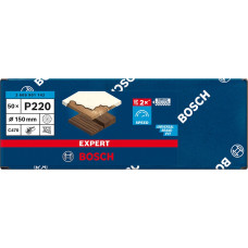 Bosch Expert C470 sanding sheet, 150mm, K220 multi-hole (50 pieces, for eccentric sanders)