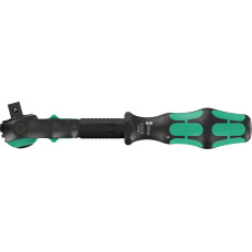 Wera Zyklop Speed Ratchet 8000 B Black Edition, 3/8" black/green, with pivoting head
