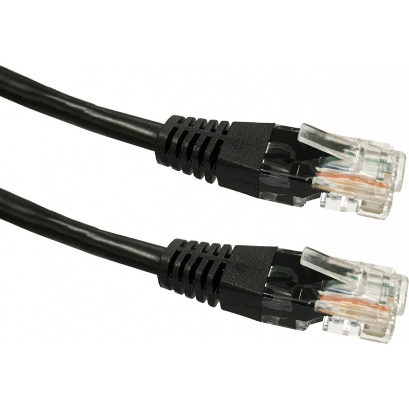 Tb Print Patchcord kategoria 6 RJ45 UTP 0,5m czarny-