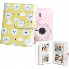 Loveinstant Album Na Zdjęcia 64x Do Fujifilm Instax Mini 99 41 12 40 11 Evo Liplay Link / Ż&oacute;łte Misie
