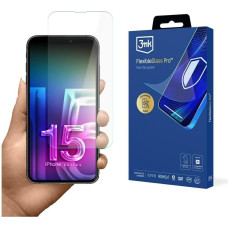 3MK Szkło hybrydowe 3MK FlexibleGlass Pro    v2.0 do Apple iPhone 15 Pro