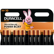 Duracell 1x10 Duracell Plus Power Boost Mignon MN1500 AA LR6 1,5V