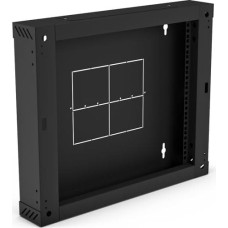 Alantec Sekcja tylna 100 mm (zawiasowa / uchylna) do szaf dwusekcyjnych SW-6U-600-450-01-C, kolor czarny ALANTEC