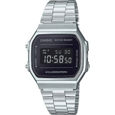 Casio Zegarek Casio Uniseks A168WEM -1EF Retro Vintage Mirror srebrny