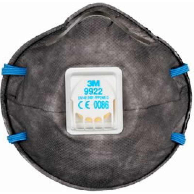 3M Respirators ar vārstu 9922 FFP2, 3M