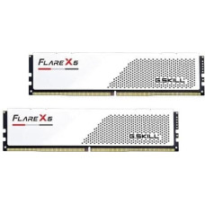 G.skill FLARE X5 AMD DDR5 2X32GB 6000MHZ CL30 EXPO WHITE F5-6000J3040G32GX2-FX5W