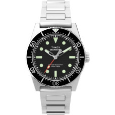 Timex Zegarek Timex Zegarek męski TW2W95200 srebrny