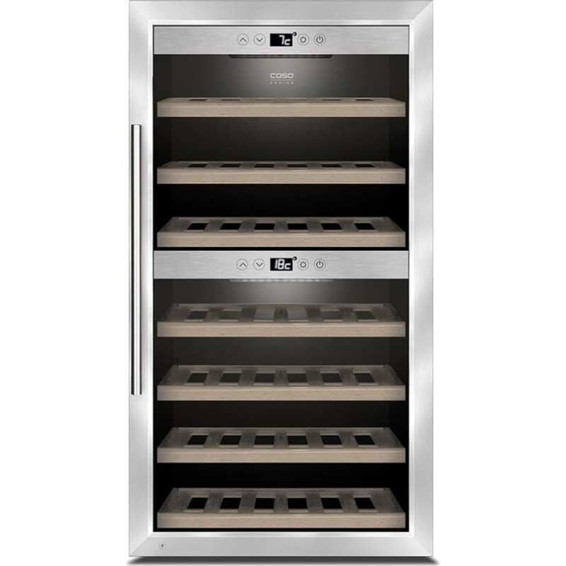 Caso | Wine cooler | WineComfort 660 Smart | Energy efficiency class G | N/A | Free standing | Black