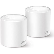 Tp-Link AX1500 Whole Home Mesh Wi-Fi 6 System | Deco X10 (2-pack) | 802.11ax | 10/100/1000 Mbit/s | Ethernet LAN (RJ-45) ports 1 | Mesh Support Yes | MU-MiMO Yes | No mobile broadband | Antenna type Internal