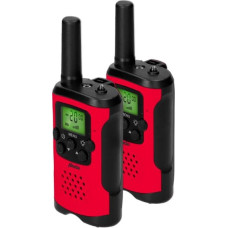 Alecto Walkie Talkie 2er Set f&uuml;r Kinder, 7 km Reichw., rot/schw.