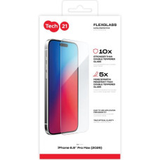 Tech 21 Tech21 FlexGlassUltra Clear for iPhone 17 Pro Max Clear