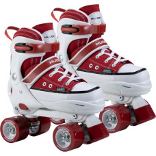 Hudora Roller Skates size 32-35, roller skates red/white, sneaker look