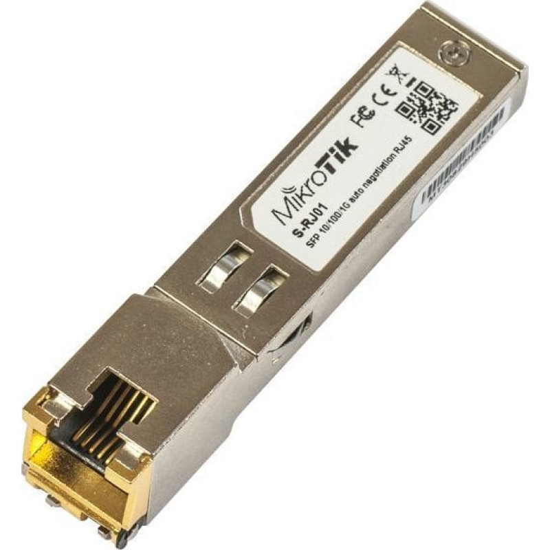 Mikrotik Moduł SFP MikroTik Mikrotik S-RJ01 moduł dla przełącznik&oacute;w sieciowych Gigabit Ethernet