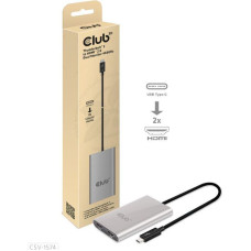 Club3D I/O ADAPTER THUNDERBOLT / HDMI/DUAL CSV-1574 CLUB3D