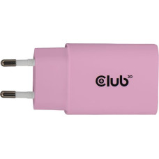 Club3D MOBILE CHARGER WALL USB-C/2PACK 30W PINK CAC-3021 CLUB3D