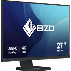 Eizo EV2740S FlexScan, LED monitor, - 27 - black, UltraHD/4K, IPS, USB-C, HDMI, DP, USB hub