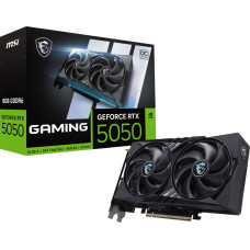 MSI GeForce RTX 5050 8G GAMING OC, graphics card DLSS 4, 2x DisplayPort, 2x HDMI 2.1