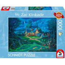Schmidt Spiele Zac Kinkade: The Haunted House, Puzzle 1000 pieces