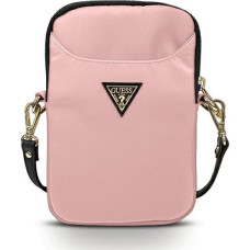 Guess Guess GUPBNTMLLP bag pink/pink Nylon Triangle Logo