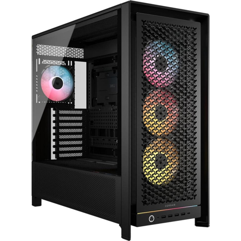 Corsair FRAME 5000D RS ARGB, Tower Case, Black, Tempered Glass