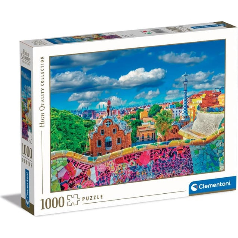 Clementoni CLE puzzle 1000 HQ Park Guell Barcelona 39744
