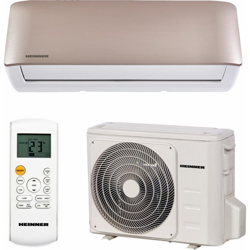 Air conditioner ONIX GOLD, 12000BTU HAC-CO12WFN-GD HEINNER