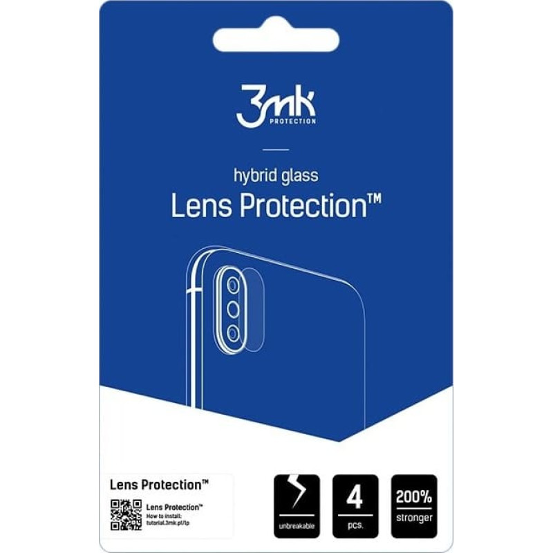 3MK Ochrona na obiektyw aparatu Lens Protection do Samsung Galaxy F17 5G 4szt