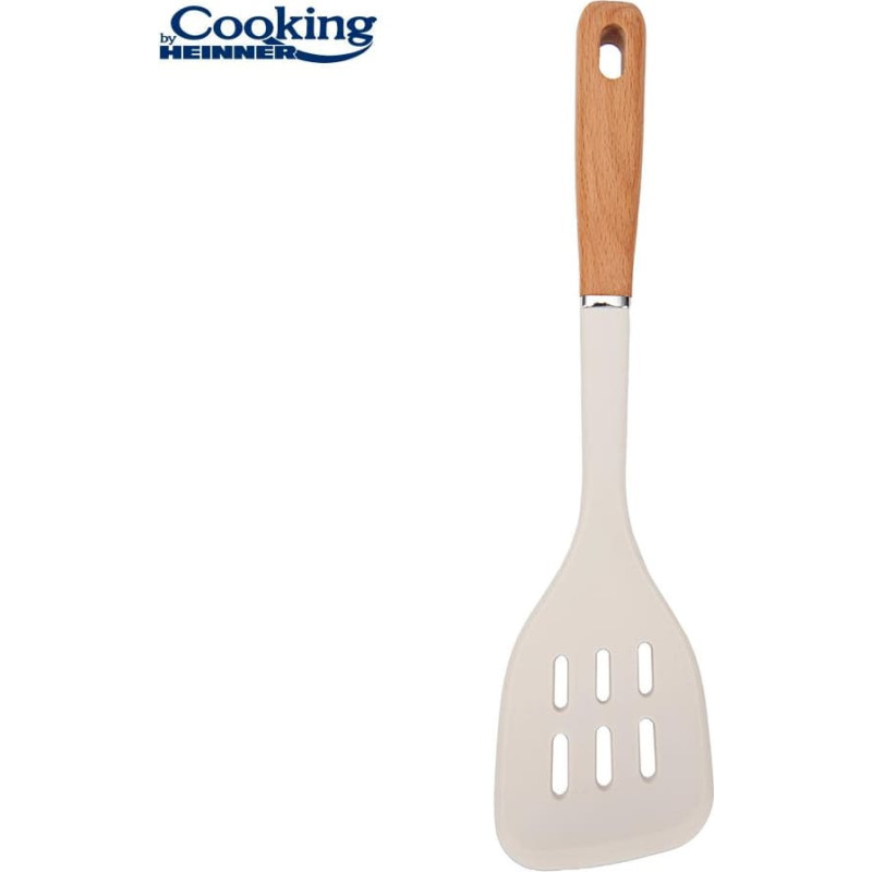 Silicone spatula with wooden handle 36x9cm CULINAR HR-FM-GPL36 HEINNER