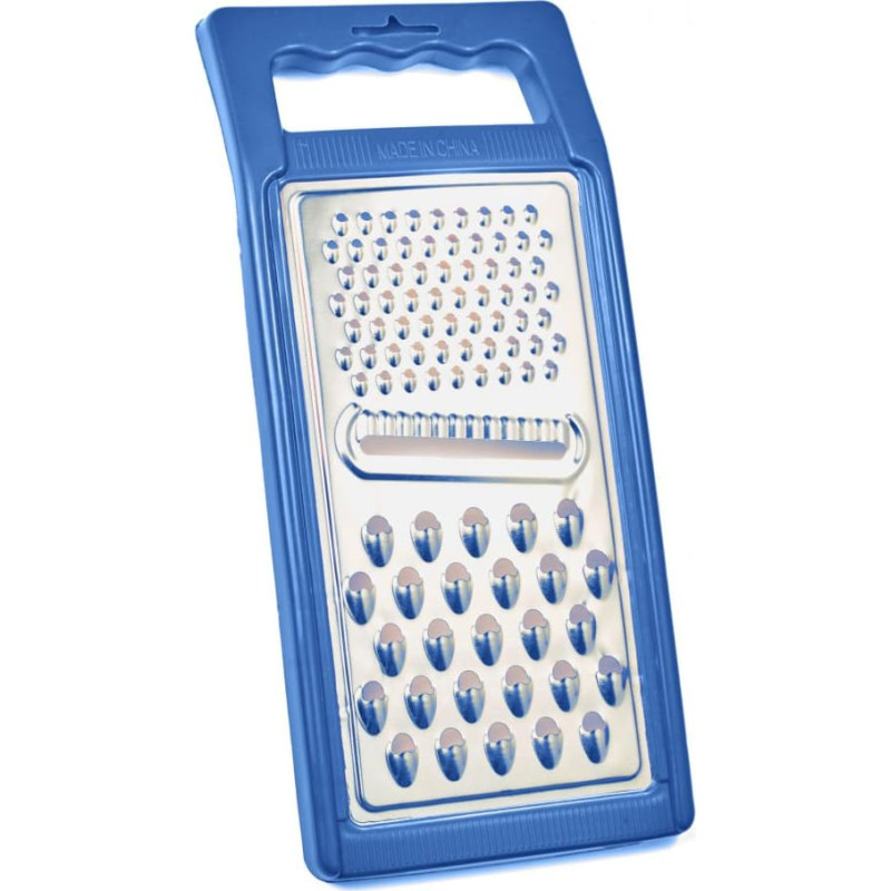 Flat grater with 3 blade types, blue 25.3x11x2.8cm VN-YMJ-BQQ03A VANORA