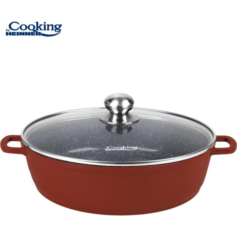 Pot aluminum with ceramic coating 11L 40x9.8cm HR-JLG-J40JCR HEINNER